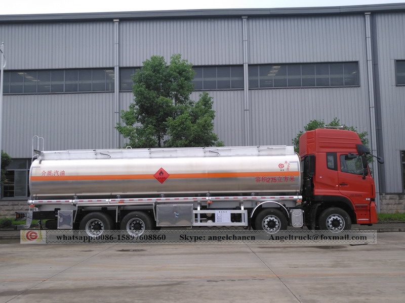 8x4 Aluminium petrol fuel truck